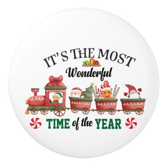 一年で最も素晴らしい時期だ セラミックノブ (正面)