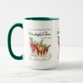 一年で最も素晴らしい時期だ マグカップ (左)