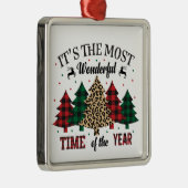 一年で最も素晴らしい時期だ メタルオーナメント (右)