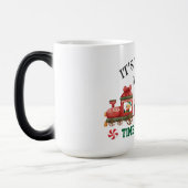 一年で最も素晴らしい時期だ モーフィングマグカップ (左)