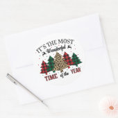 一年で最も素晴らしい時期だ ラウンドシール (封筒)