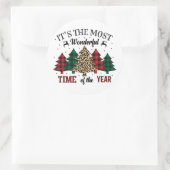 一年で最も素晴らしい時期だ ラウンドシール (バッグ)