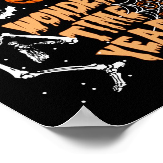 一年で最も素晴らしい時期のダンス・スケルトン ポスター (角)