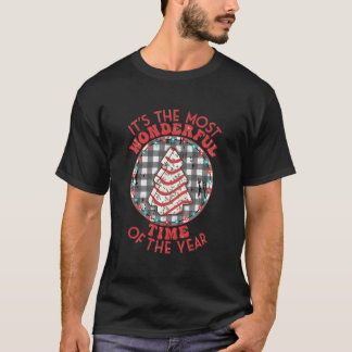 一年で最も素晴らしい時期のツリーケーキ Tシャツ
