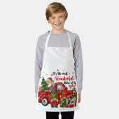 一年で最も素晴らしい時期の格言 エプロン (着用した状態)