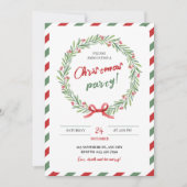 一年で最も素晴らしい時期はここにある 招待状 (正面)