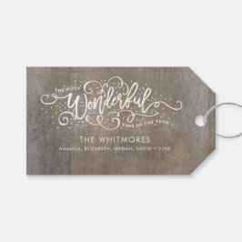 一年で最も素晴らしい時期 ギフトタグ