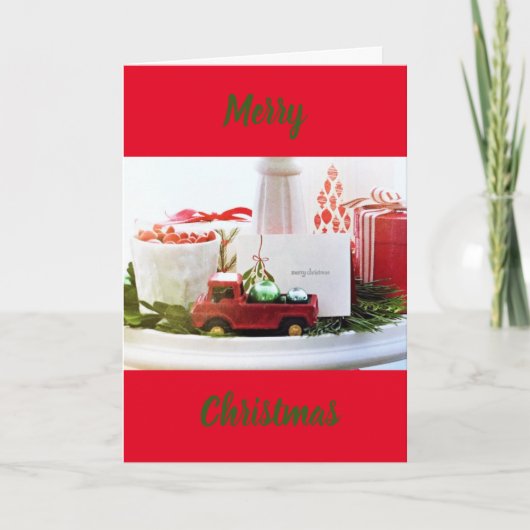 一年で最も素晴らしい時期「クリスマス」 シーズンカード (正面)