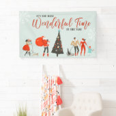 一年で最も素晴らしい時期 | クリスマス 横断幕 (インサイチュ)