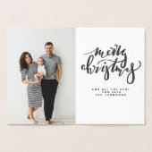 一年で最も素晴らしい時期… 箔カード (内部)