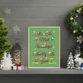 一年で最も素晴らしい時間 – クリスマスプリント ポスター