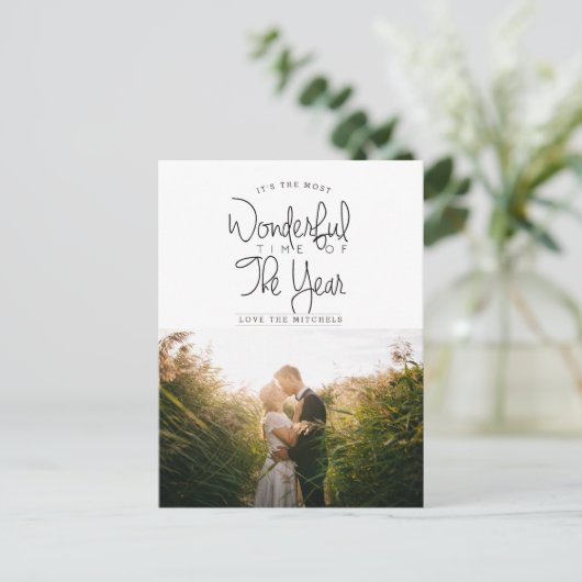 一年で最も素晴らしい時間 |休日の写真 シーズンポストカード (スタンド正面)