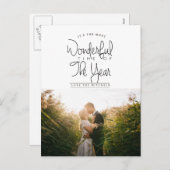 一年で最も素晴らしい時間 |休日の写真 シーズンポストカード (正面/裏面)