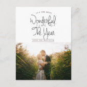 一年で最も素晴らしい時間 |休日の写真 シーズンポストカード (正面)