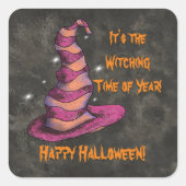 一年の中で最も機知に富んだハロウィーン スクエアシール (正面)