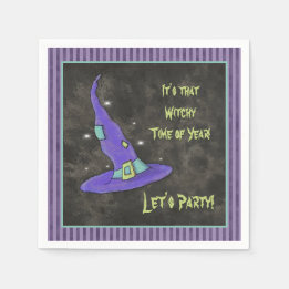 一年の中で最も機知に富んだハロウィーン スタンダードカクテルナプキン