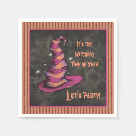 一年の中で最も機知に富んだハロウィーン スタンダードカクテルナプキン