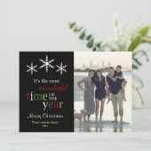 一年の中で最も素晴らしいクリスマス シーズンカード (スタンド正面)