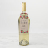 「一年の最も酒に酔う時パーソナライズされた間」 ボトルネックタグ (ボトル)