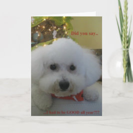 "一年中よくなければならなかった私を言いましたか。" シーズンカード