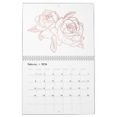 一年中サンショウウオ カレンダー (2月 2026)