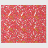 一年中フェスティバル植物学ギフトラッピング紙 ラッピングペーパー (フラット)