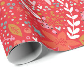 一年中フェスティバル植物学ギフトラッピング紙 ラッピングペーパー (ロールコーナー)
