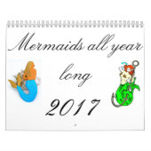 一年中人魚 カレンダー (カバー)