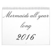 一年中人魚 カレンダー (カバー)