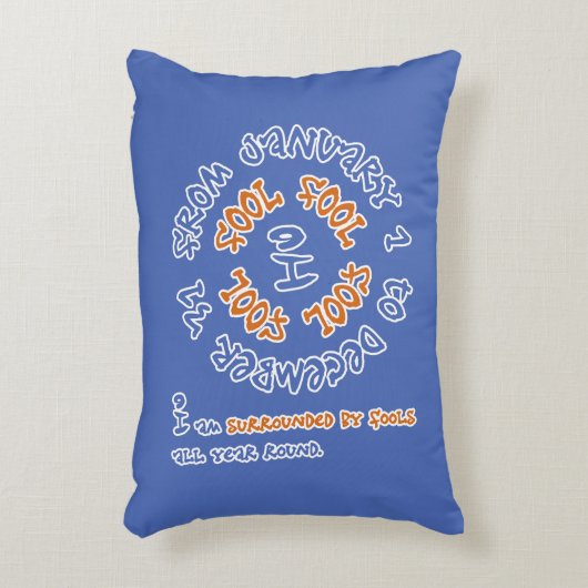 一年中馬鹿 アクセントクッション (正面(垂直))