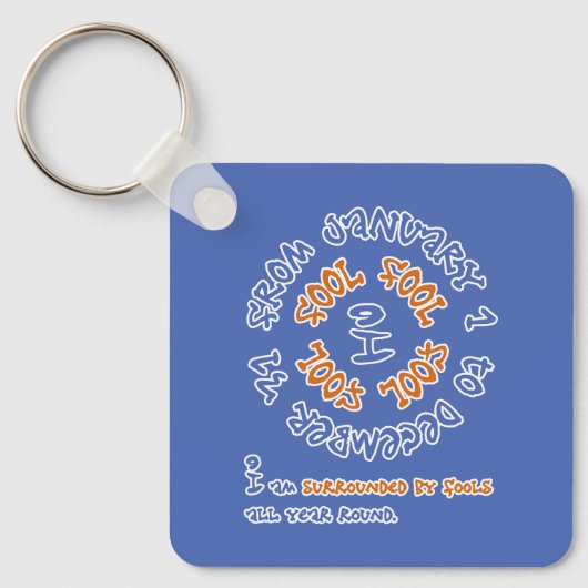 一年中馬鹿 キーホルダー (正面)