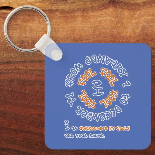 一年中馬鹿 キーホルダー (正面)