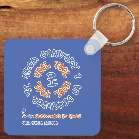 一年中馬鹿 キーホルダー (裏面)