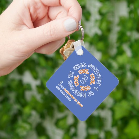 一年中馬鹿 キーホルダー (手)