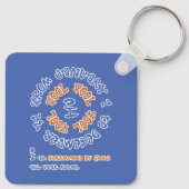 一年中馬鹿 キーホルダー (裏面)