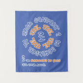 一年中馬鹿 タペストリー (正面)