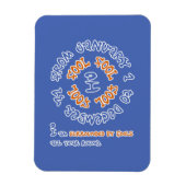 一年中馬鹿 マグネット (縦)