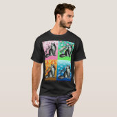 一年中黒白のメヌクーン Tシャツ (正面フル)