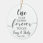 一年中黒白1位になる セラミックオーナメント (左)