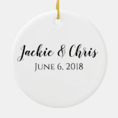 一年中黒白1位になる セラミックオーナメント (裏面)