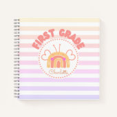 一年生の虹のオリジナルノート ノートブック (正面)