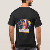一年ISS遠征 Tシャツ (裏面)