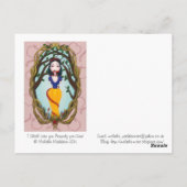 「一度だけちゃんと紐をつけてやろう」 ポストカード (裏面)