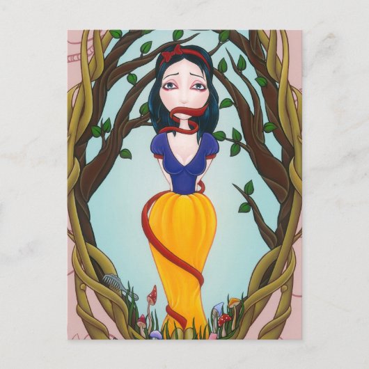 「一度だけちゃんと紐をつけてやろう」 ポストカード (正面)