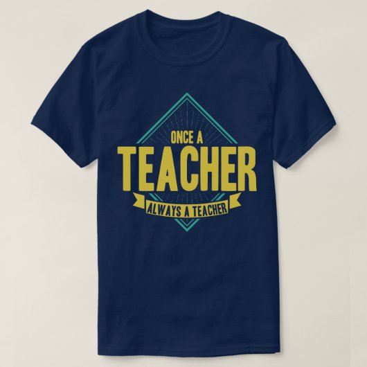 一度だけ先生は先生 Tシャツ (デザイン正面)