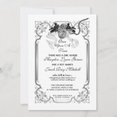 一度だけ結婚式招待状 招待状 (正面)