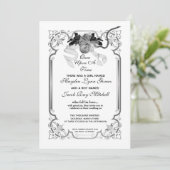 一度だけ結婚式招待状 招待状 (スタンド正面)