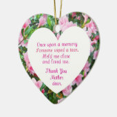 一度だけ記憶に.... セラミックオーナメント (左)