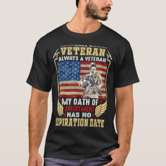 一度だけ退役軍人は退役軍人 Tシャツ