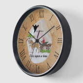 「一度だけ」壁時計 壁時計 (傾斜)